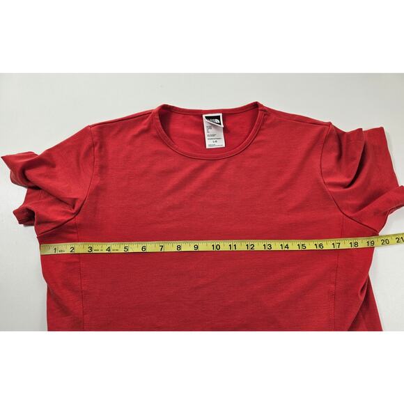 THE NORTH FACE VAPORWICK CREW NECK T-SHIRT LOGANBERRY RED WOMENS SIZE L Y2K - Picture 7 of 7